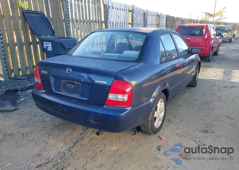 2000 Mazda Protege Es из США, поврежденный, VIN JM1BJ2215Y0198044